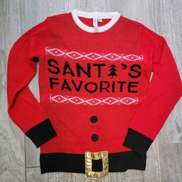 2/$20 NWT Christmas Sweater S/M - Picture 1 of 9